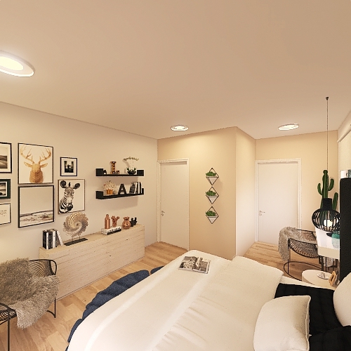 bedroom OBrien Design Rendering