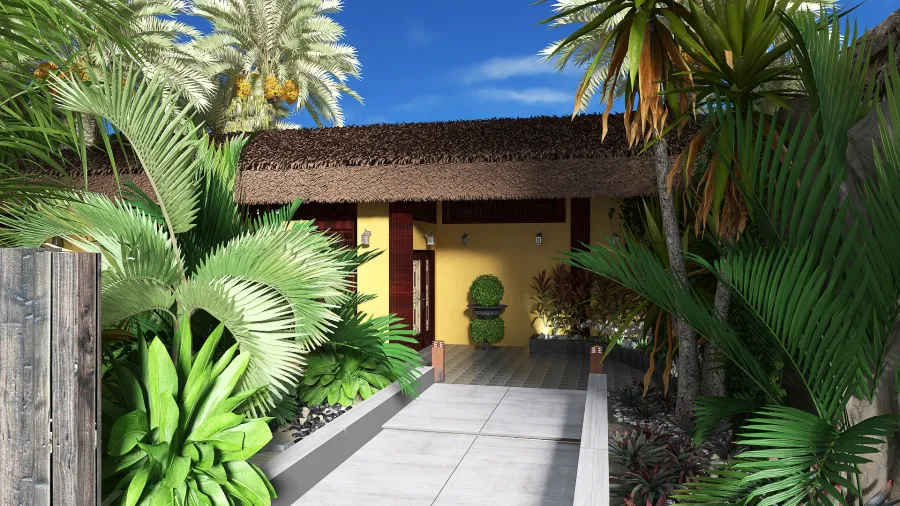 #HSDA2021Commercial-APART HOTEL  ＂ AMOR EN EL PARAISO＂ 3d design renderings
