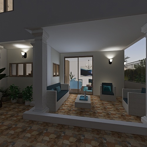 Casa Mar 3d design renderings