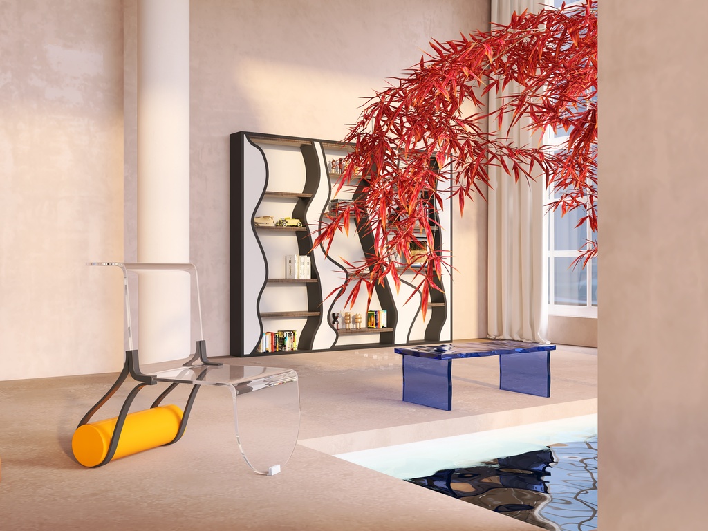 Contemporary Red 其他 3d design renderings