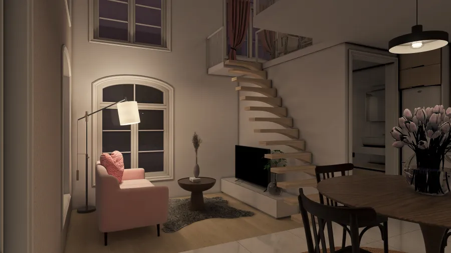 #MiniLoftContest 2 - Dollhouse 3d design renderings