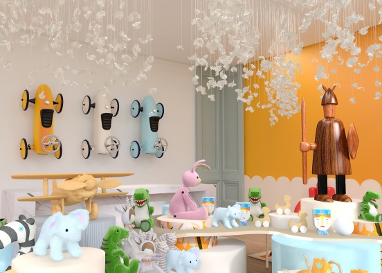 #Children'sDayContest Toy Store Design Rendering