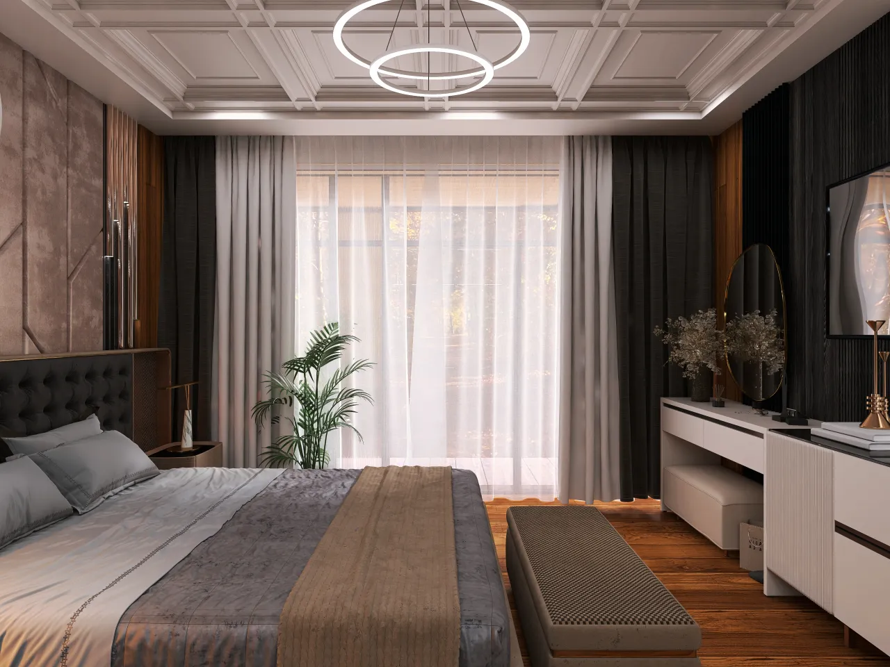 MasterBedroom 3d design renderings