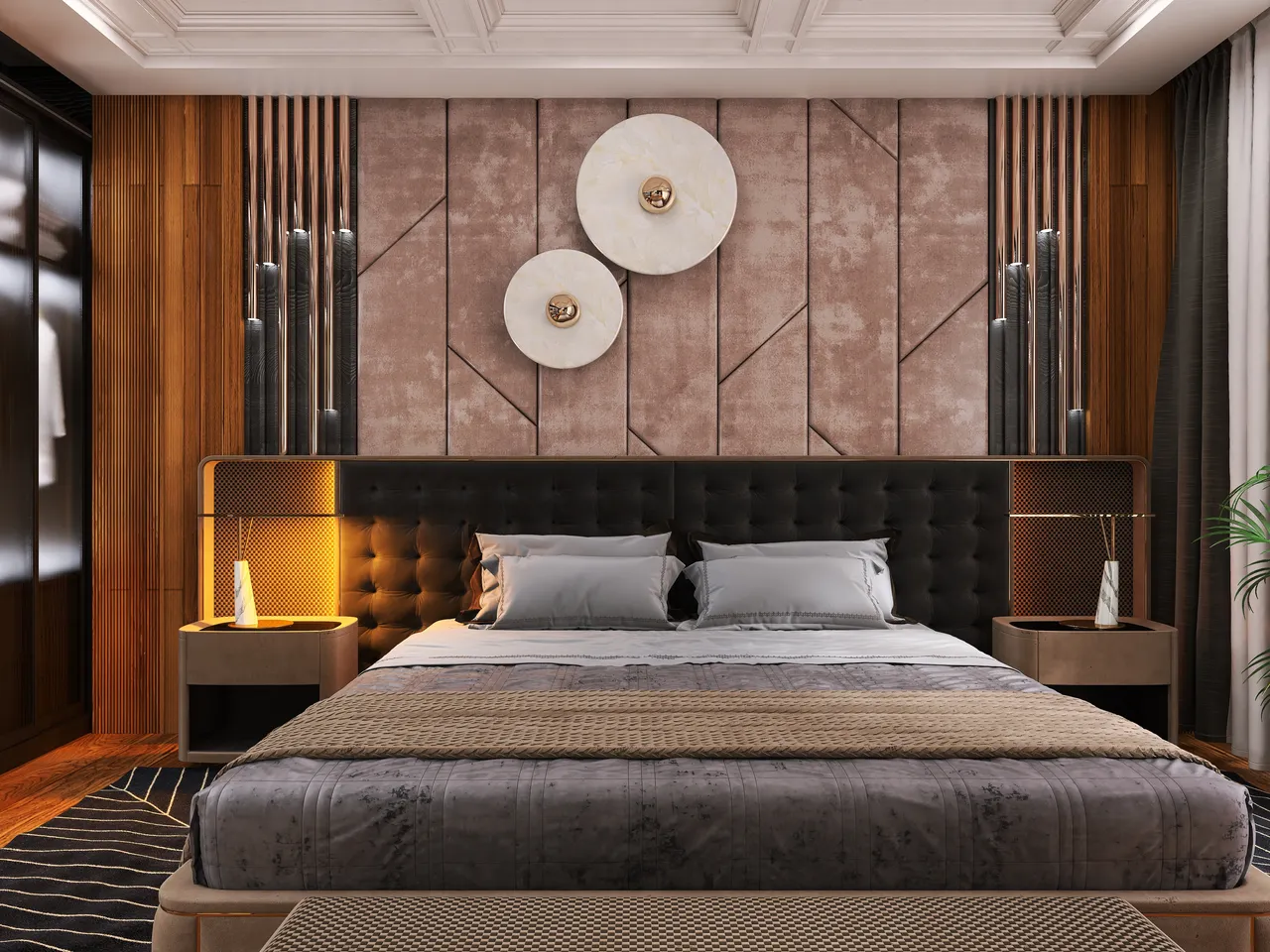 MasterBedroom 3d design renderings