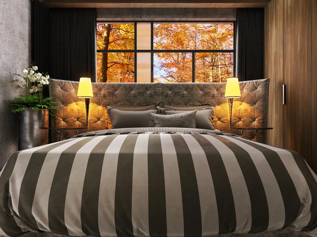 MasterBedroom 3d design renderings