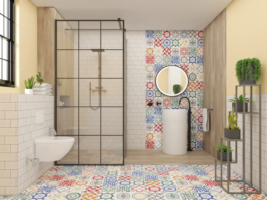 bathrooms 3d design renderings