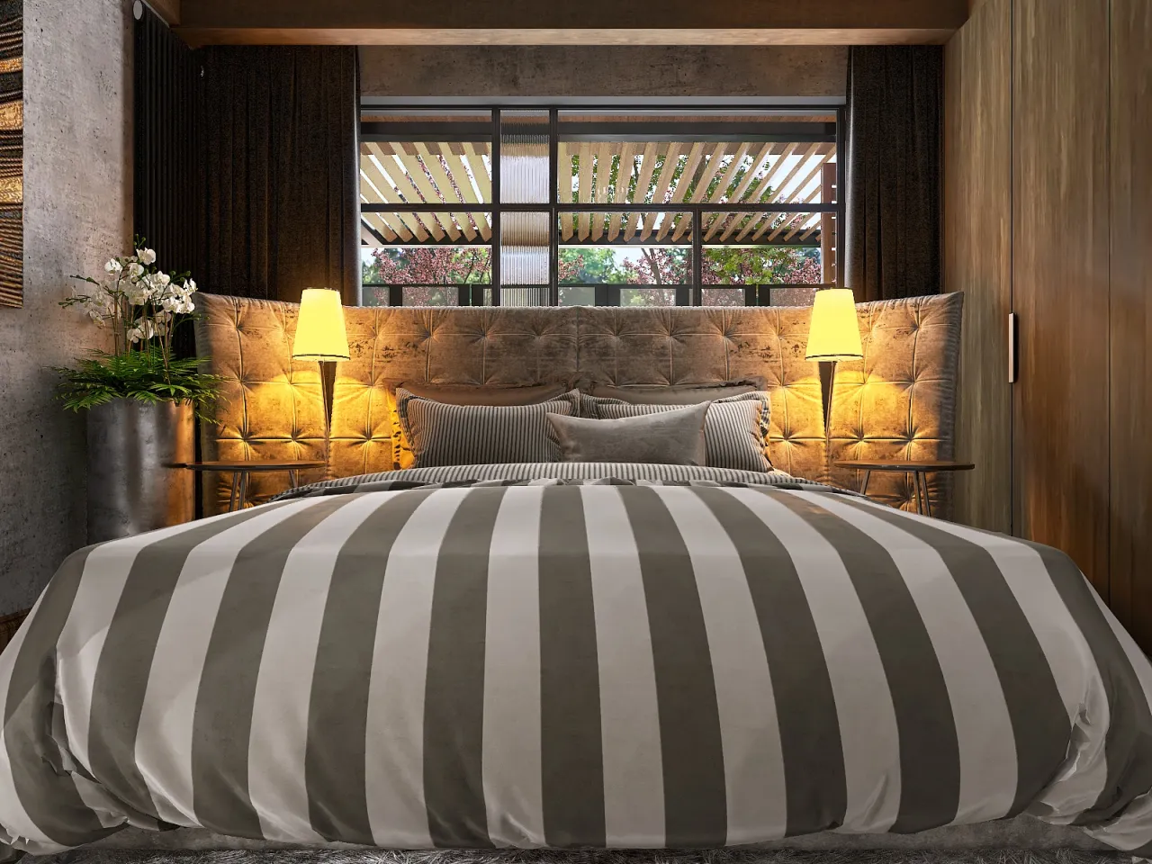 MasterBedroom 3d design renderings