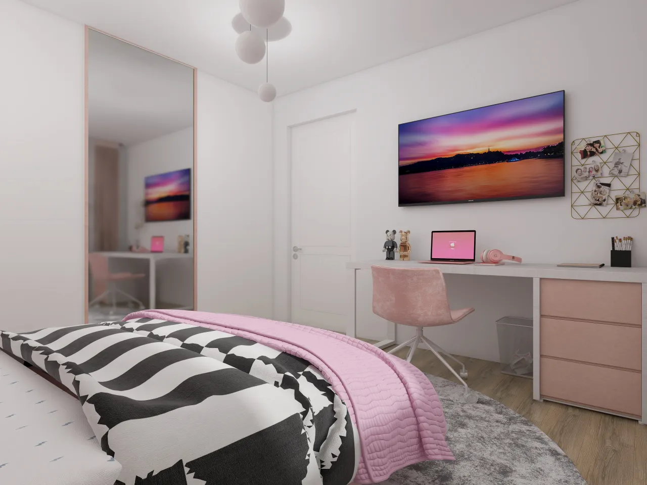 KidsRoom 3d design renderings