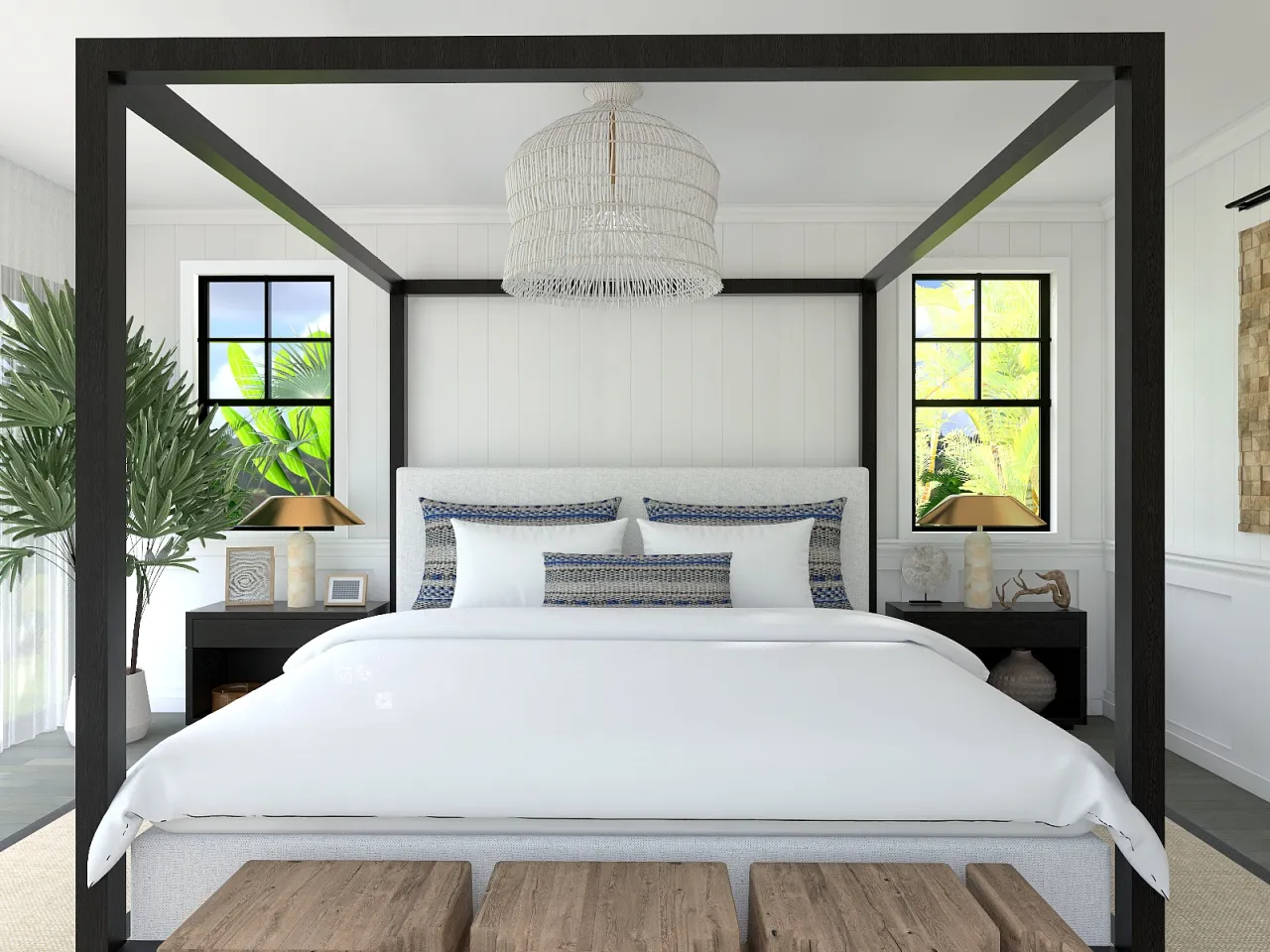 MasterBedroom 3d design renderings