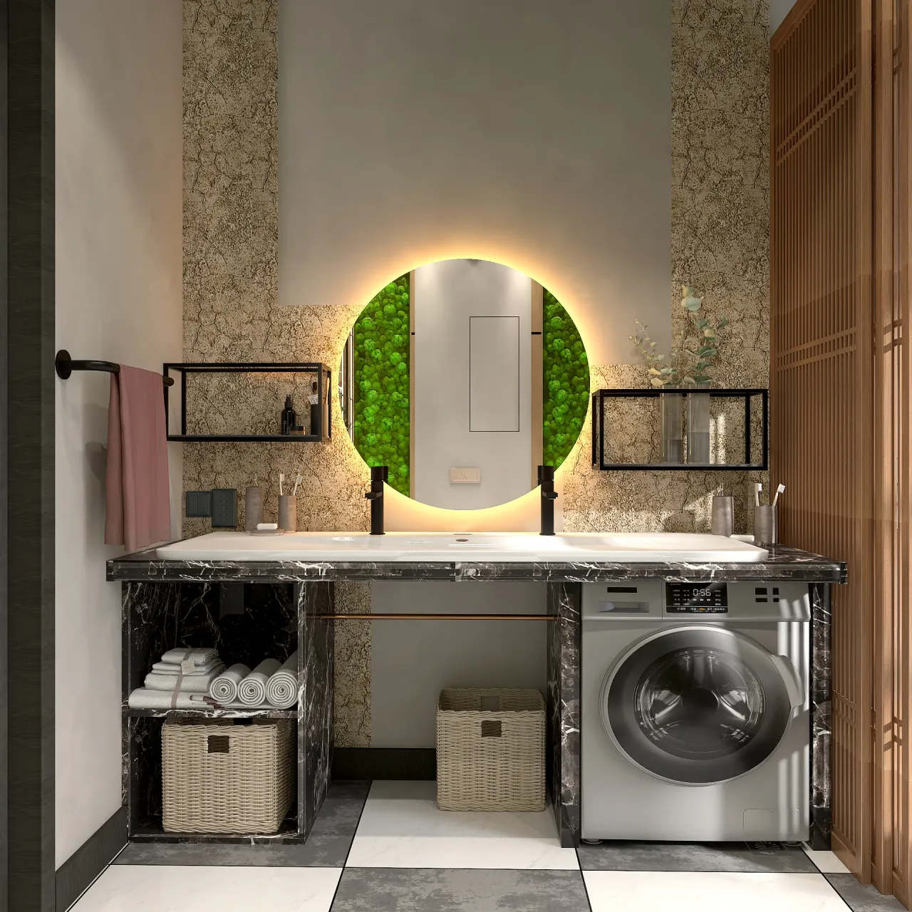 Bathroom 3d design renderings