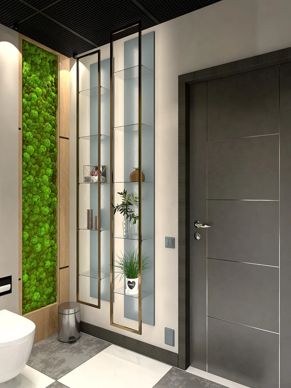 Bathroom 3d design renderings