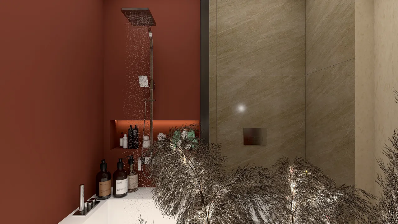 Bathroom 3d design renderings