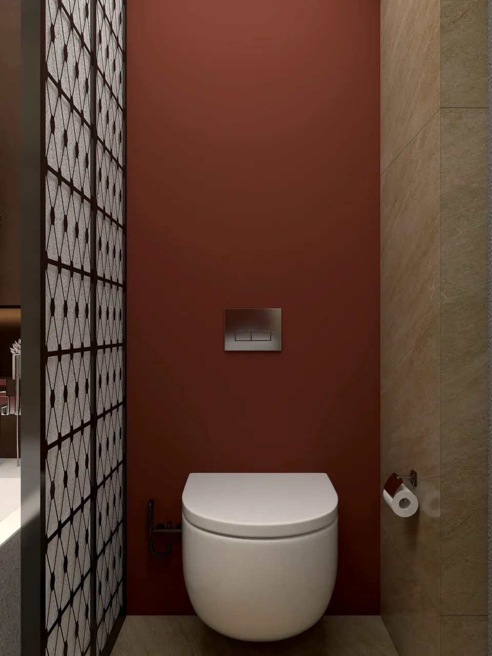 Bathroom 3d design renderings