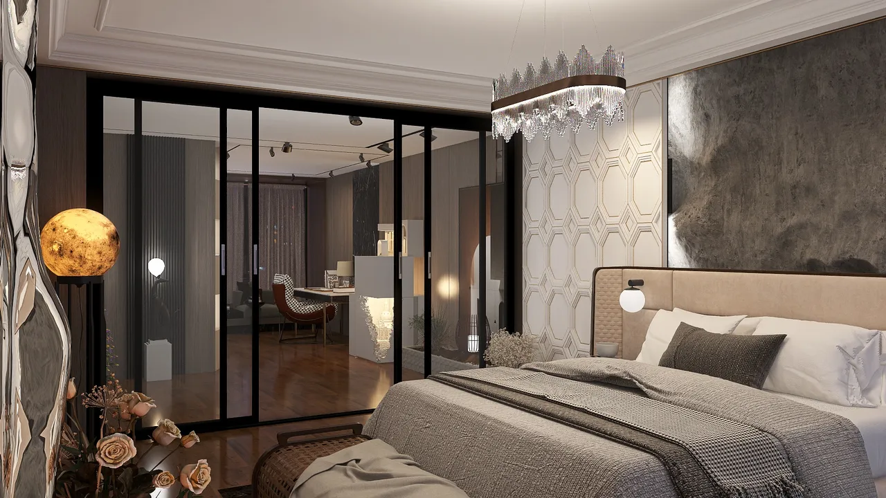 Bedroom 3d design renderings