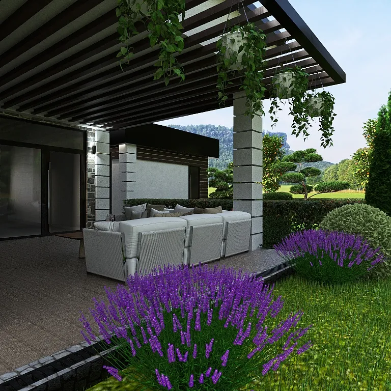 Island House (FPO012) 3d design renderings