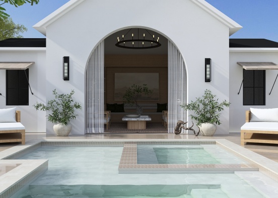 The Pool Haus Design Rendering