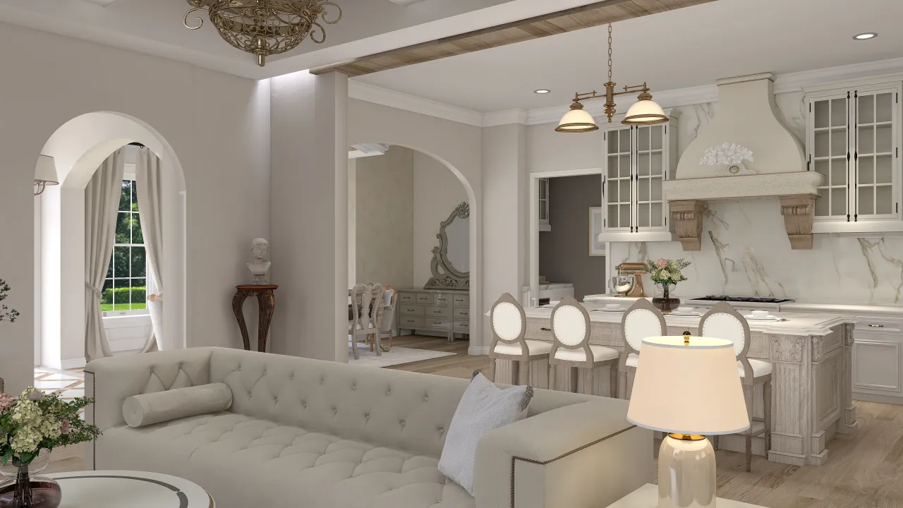 LivingRoom 3d design renderings