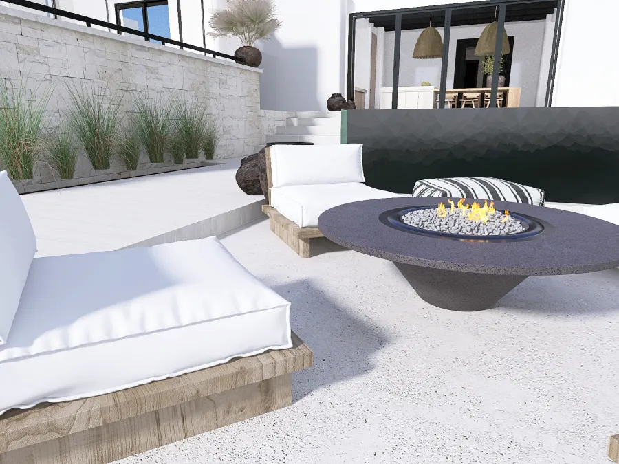 Santa Marina - Mykonos 3d design renderings