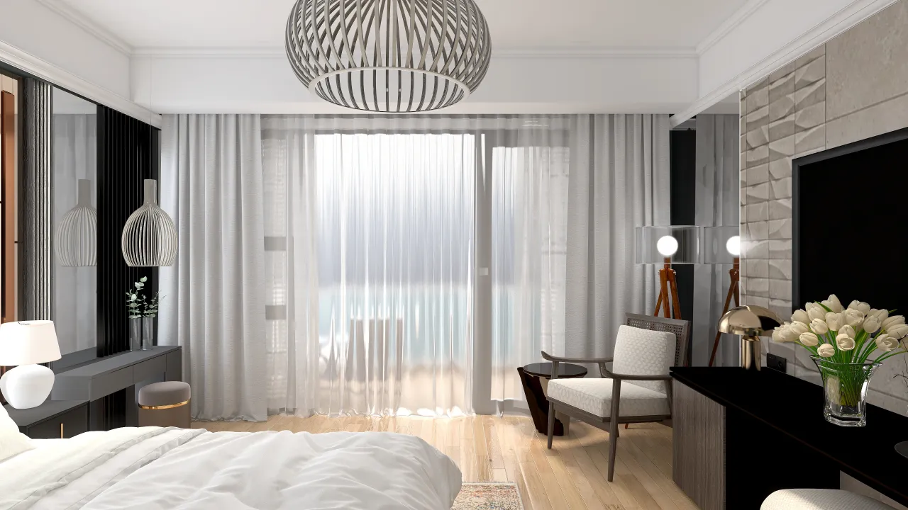 Bedroom 3d design renderings