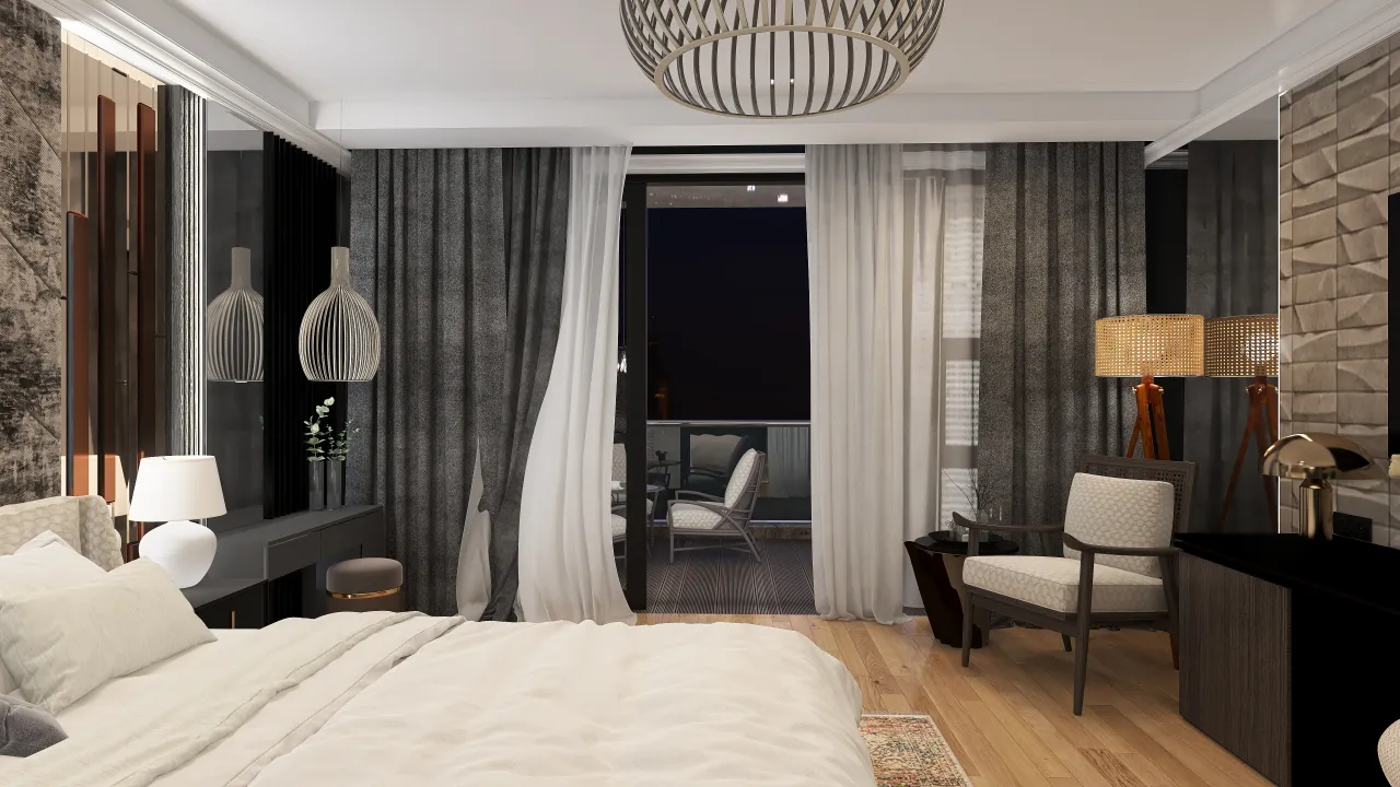 Bedroom 3d design renderings