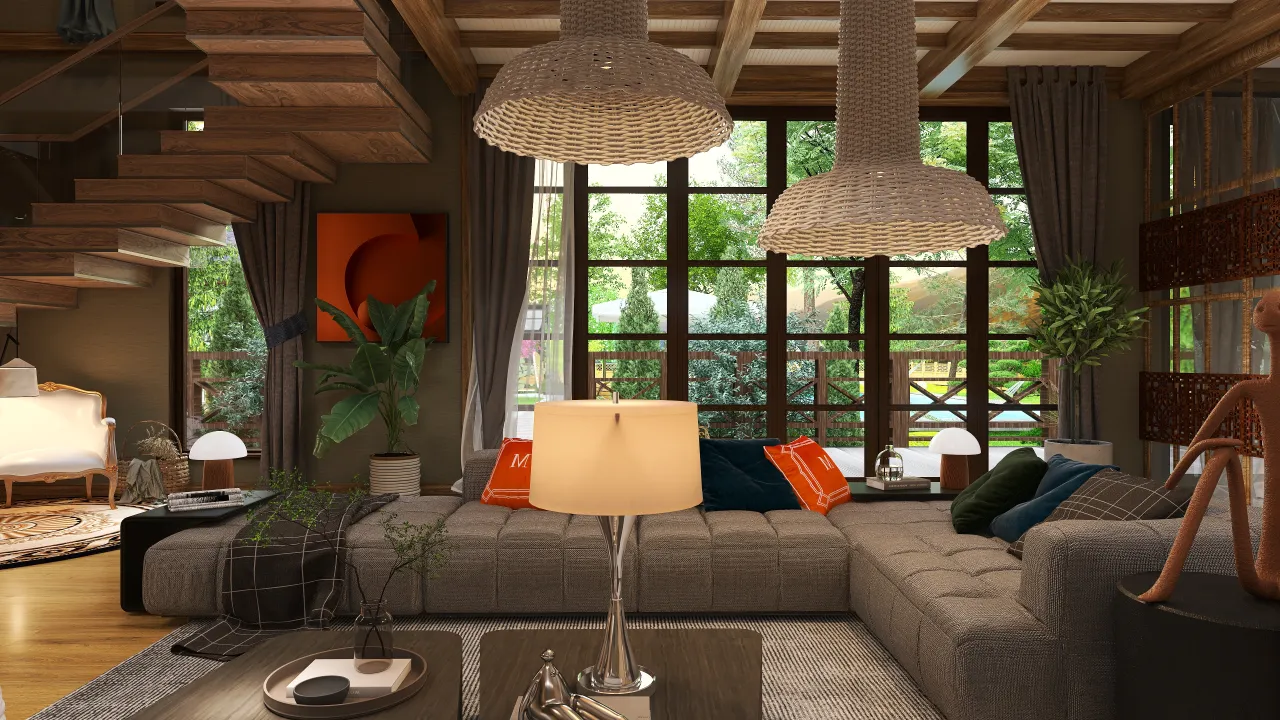 LivingRoom 3d design renderings