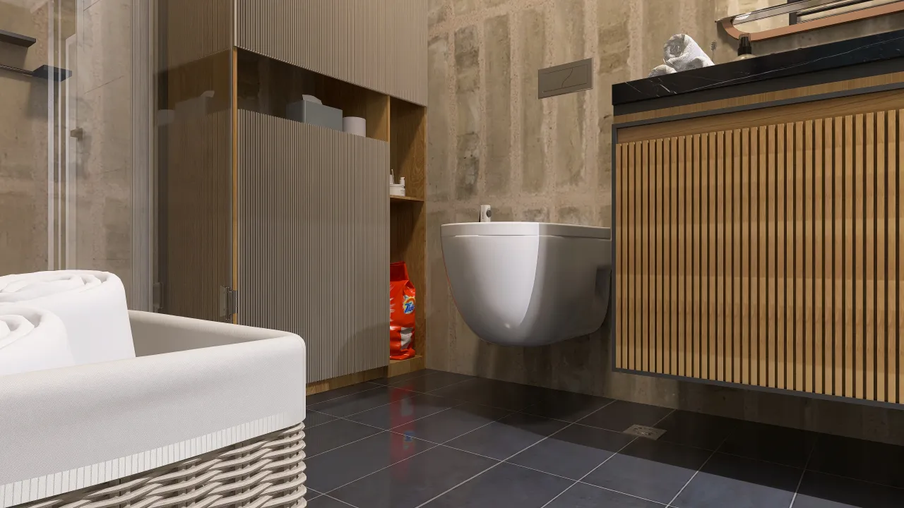 Bathroom 3d design renderings