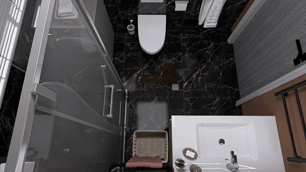 Bathroom 3d design renderings