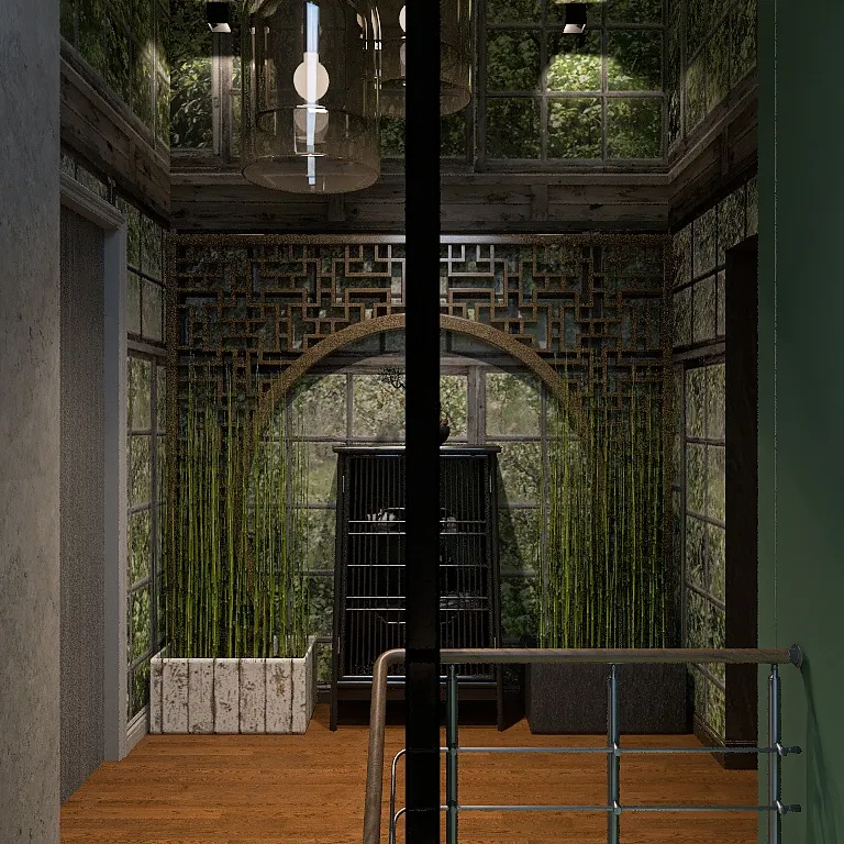 Stairwell 3d design renderings