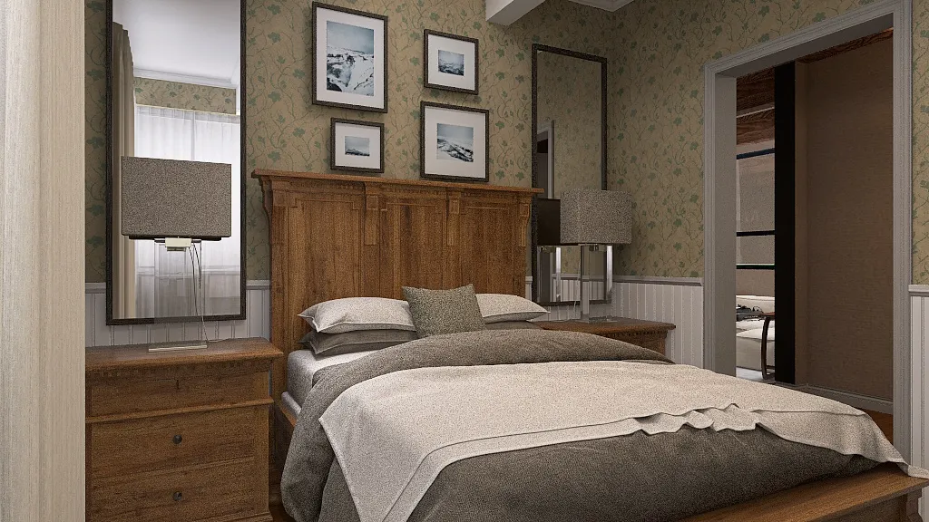 Bedroom 3d design renderings