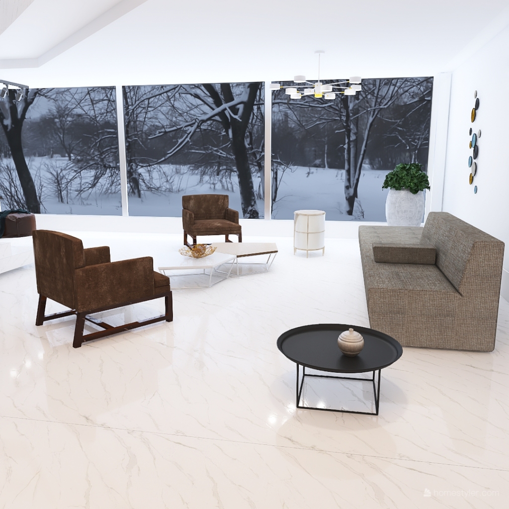#HSDA2020Residential Minimalist Luxury Home Office 3d design renderings