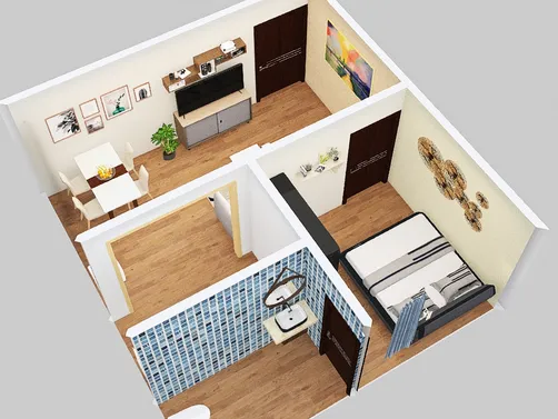 v2_1bhk flat