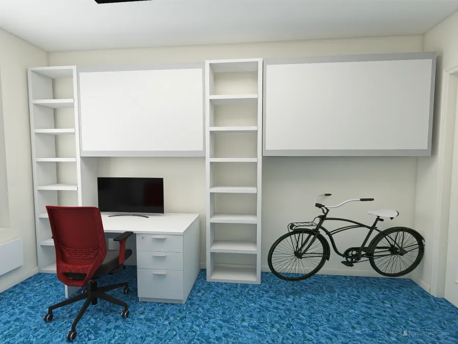 Pokój Marka 3d design renderings
