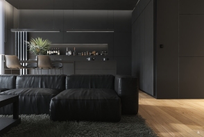 Contemporary Bauhaus #HSDA2020Residential BLACKDESIGN Design Rendering
