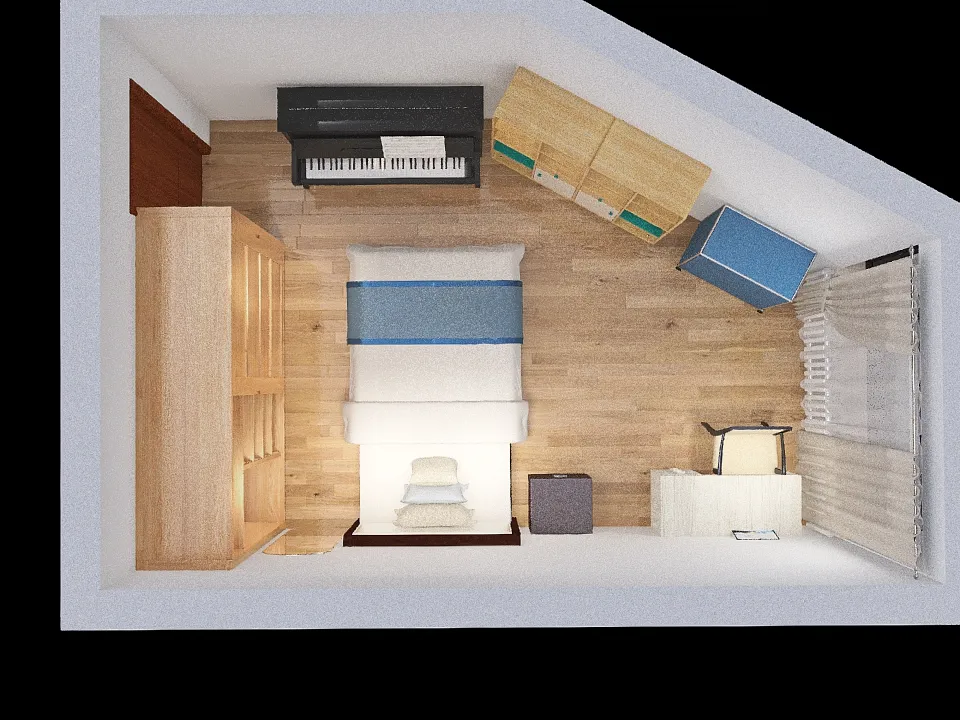 habitacion 3d design renderings