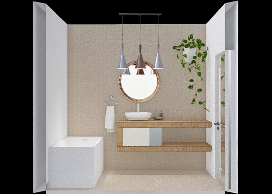 v2_our bathroom Design Rendering