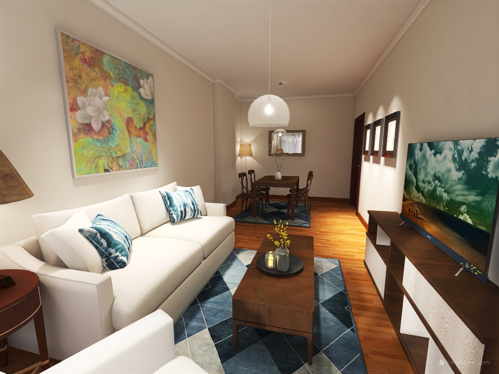 Vivienda para Home Staging - Madrid 3d design renderings