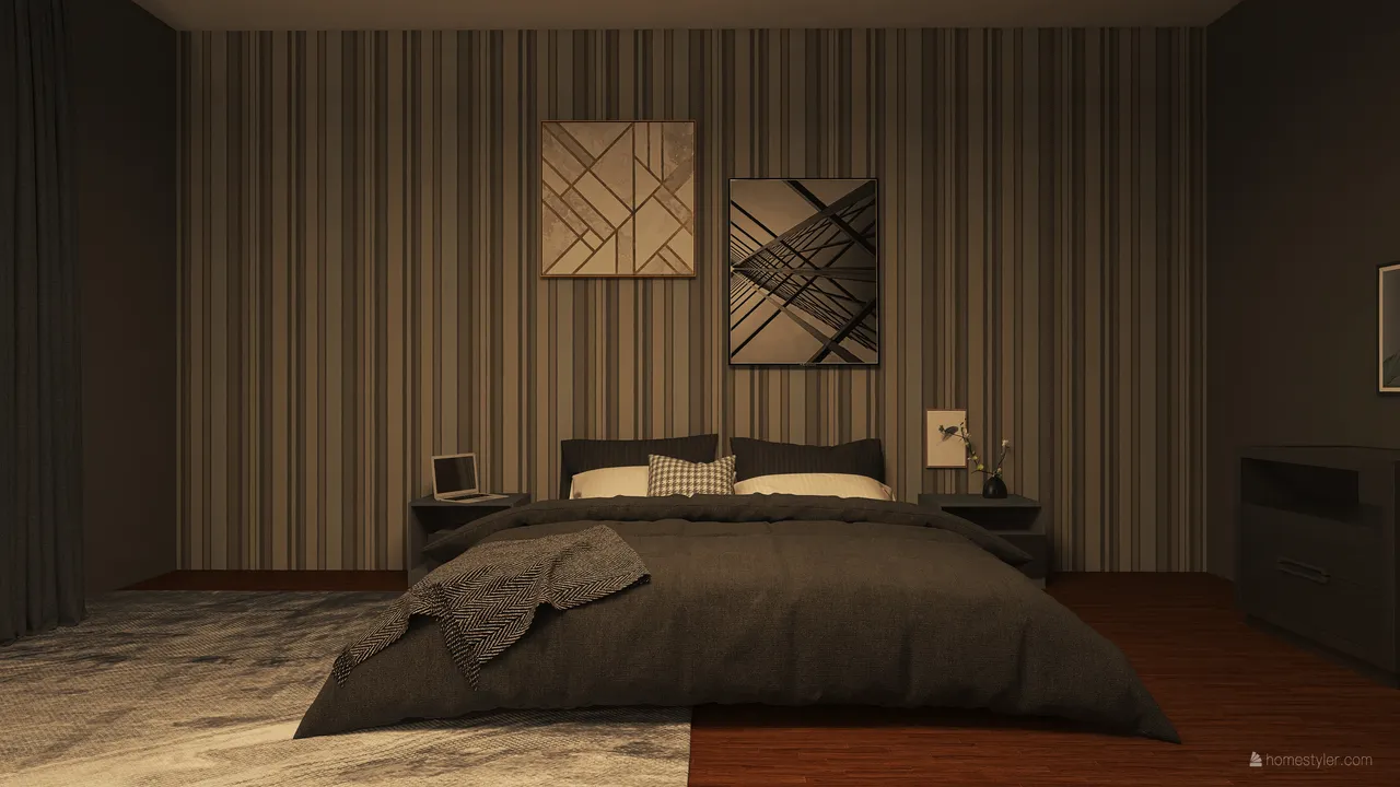 Bedroom 3d design renderings