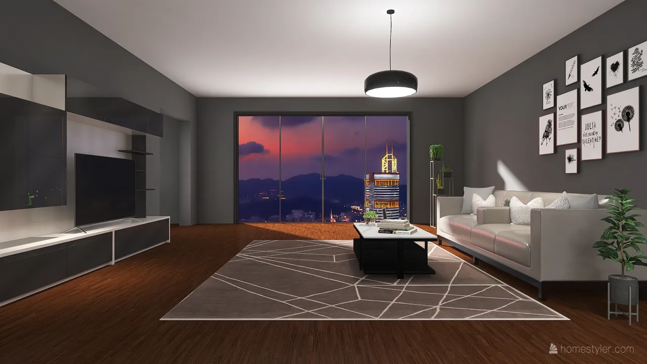 LivingRoom 3d design renderings