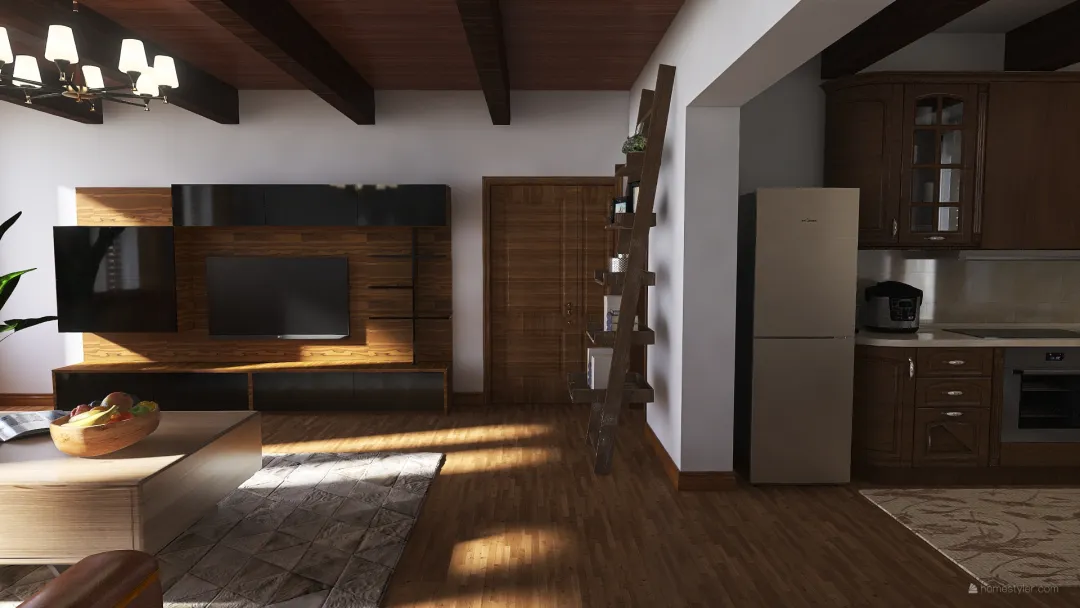 attico maniago 3d design renderings