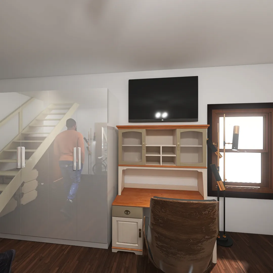1705 1/2 Lemoyne First Floor 2020 3d design renderings