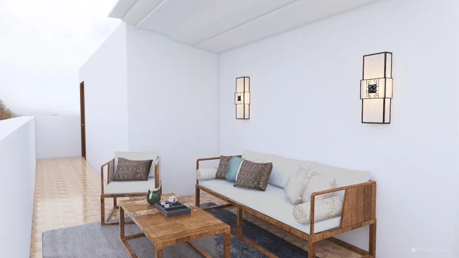 attico maniago 3d design renderings