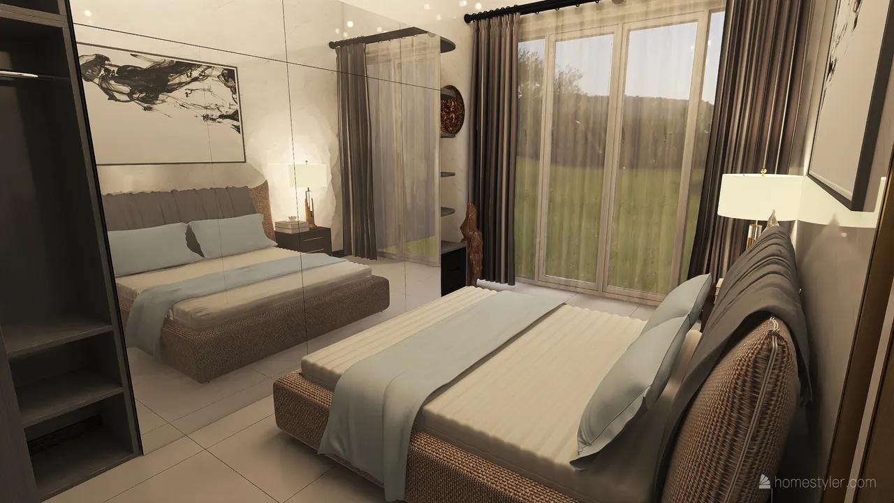 Bedroom 3d design renderings