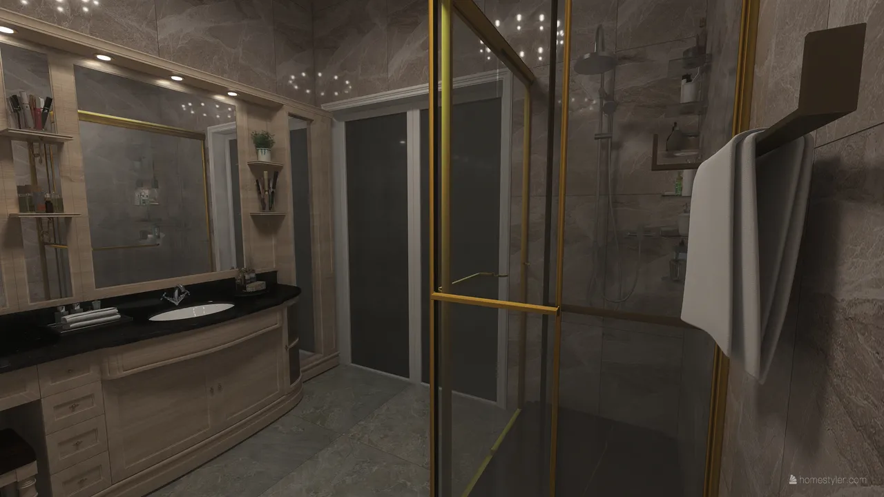 Bathroom 3d design renderings