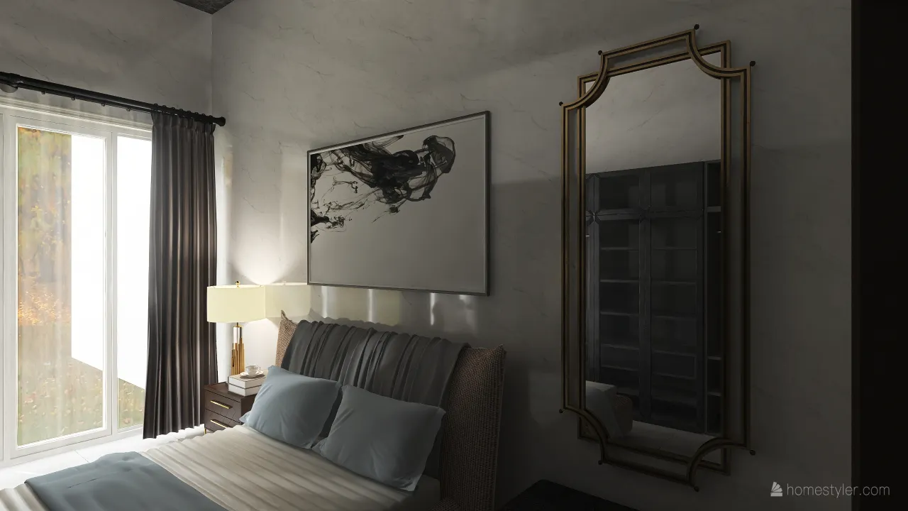 Bedroom 3d design renderings