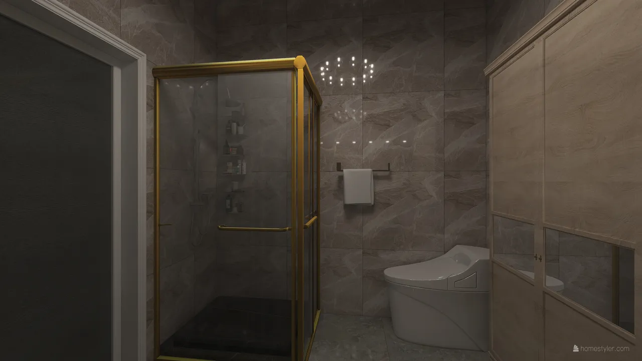 Bathroom 3d design renderings