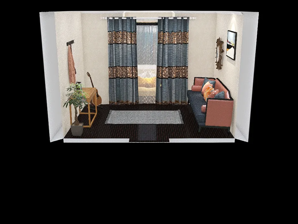 Athena's Room 3d design renderings