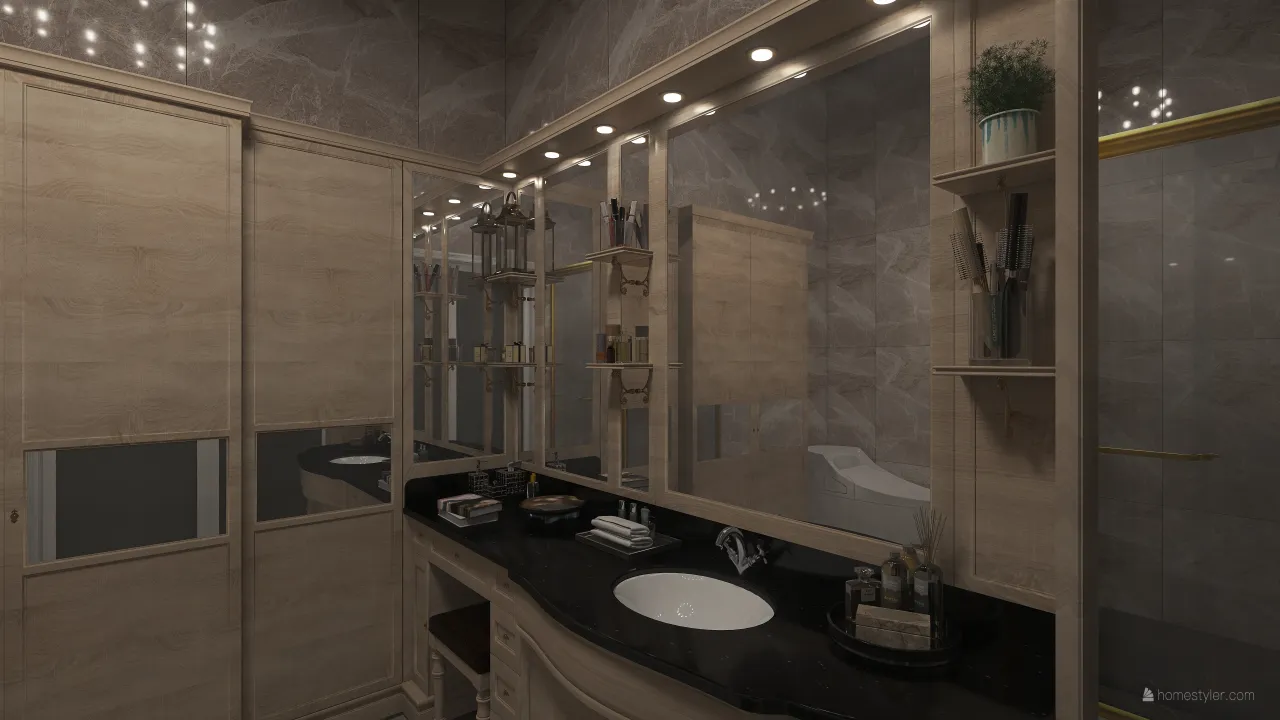 Bathroom 3d design renderings