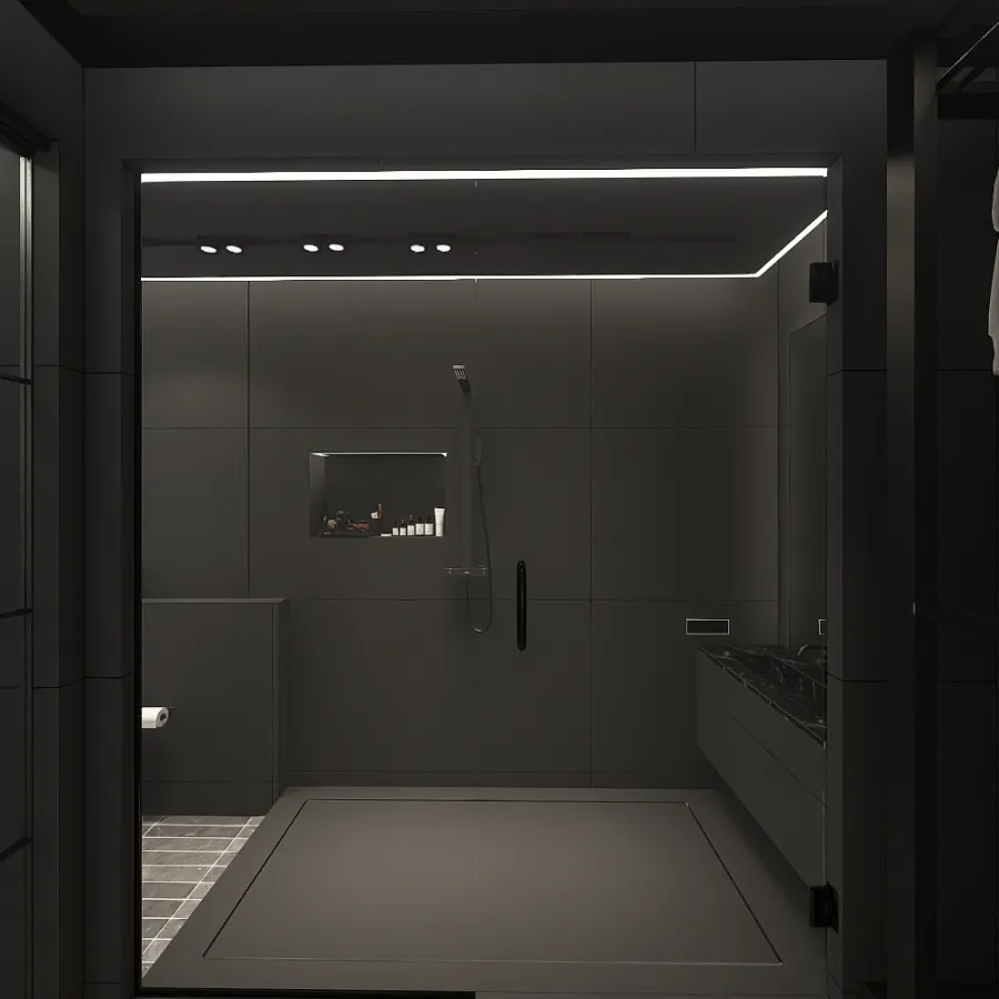 Contemporary Bauhaus #HSDA2020Residential BLACKDESIGN Black 3d design renderings
