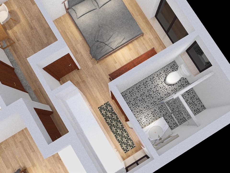 בית 80 מטר אופציה א 3d design renderings