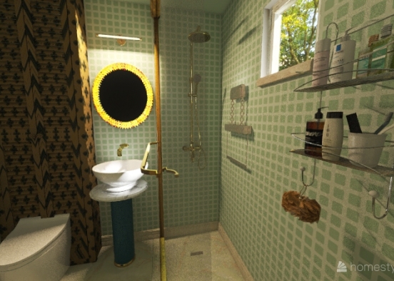 Bathroom for Annet 2  Design Rendering